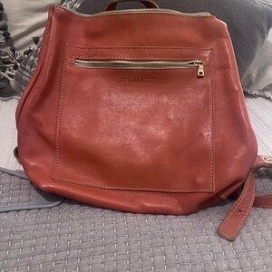 Portland Leather Back Pack Purse